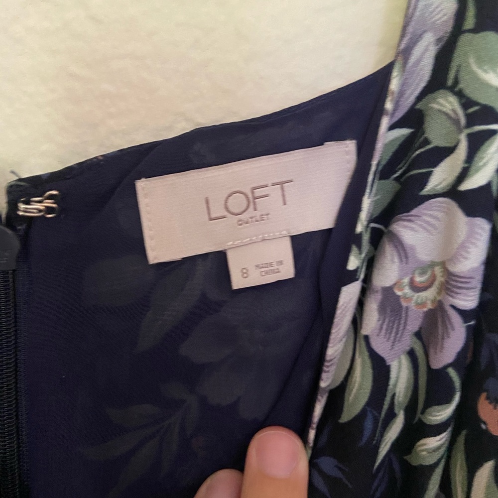 Floral LOFT jumpsuit